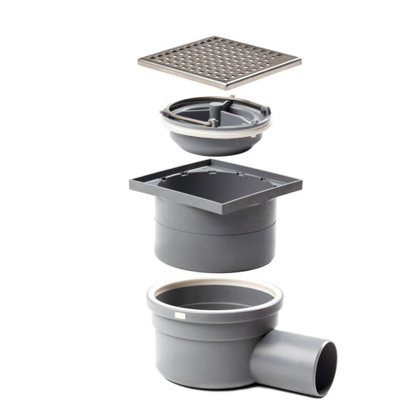 Floor drain Kvaser 50 side