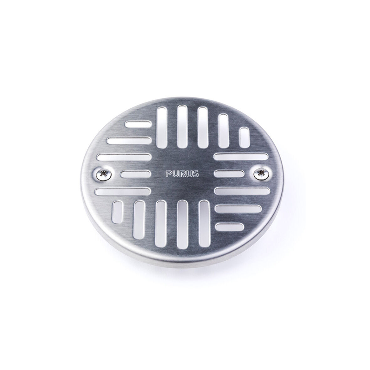 7130122 Golvbrunnssil Art Deco 130 rostfri med låsanordning