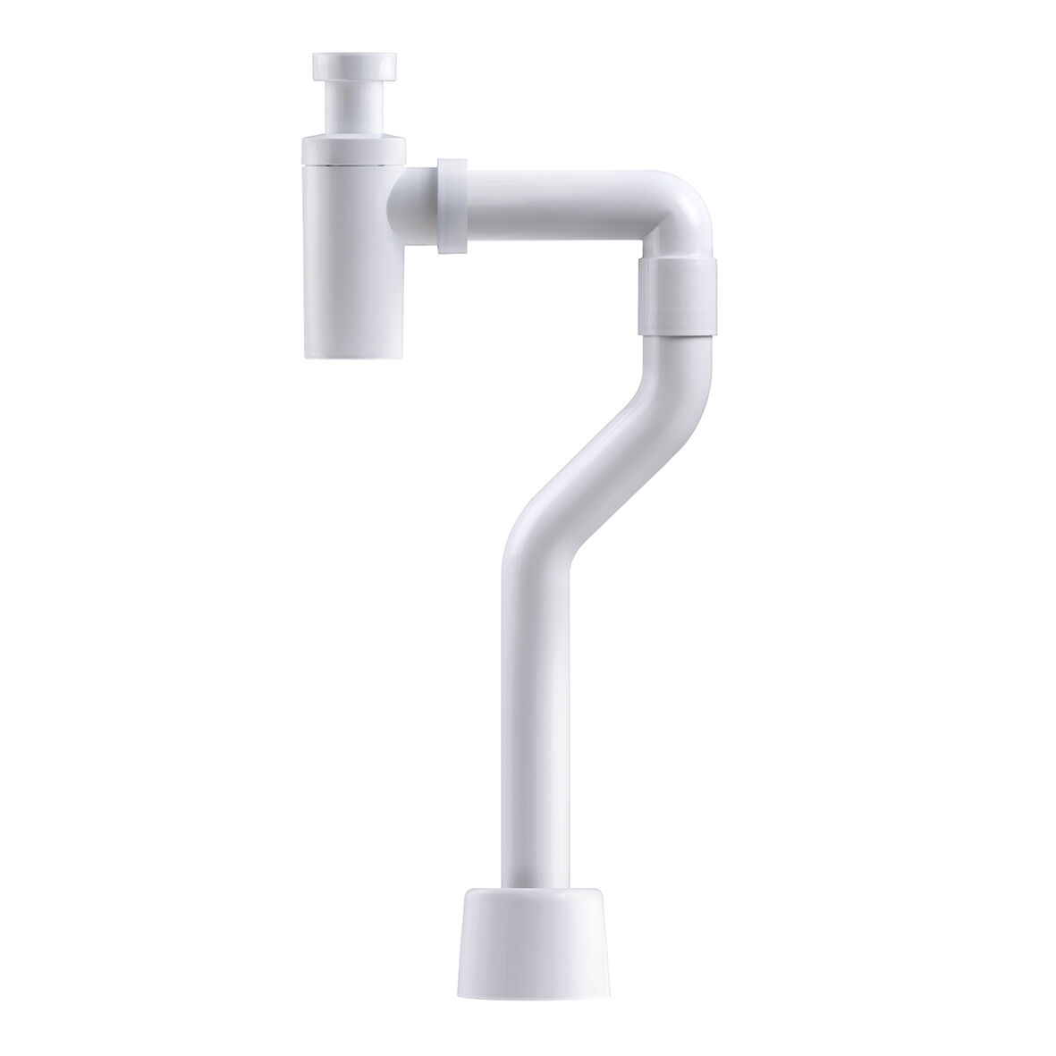 Vattenlås till tättställ med avloppsrör Vattenlåssats Design S-böj G32xØ40