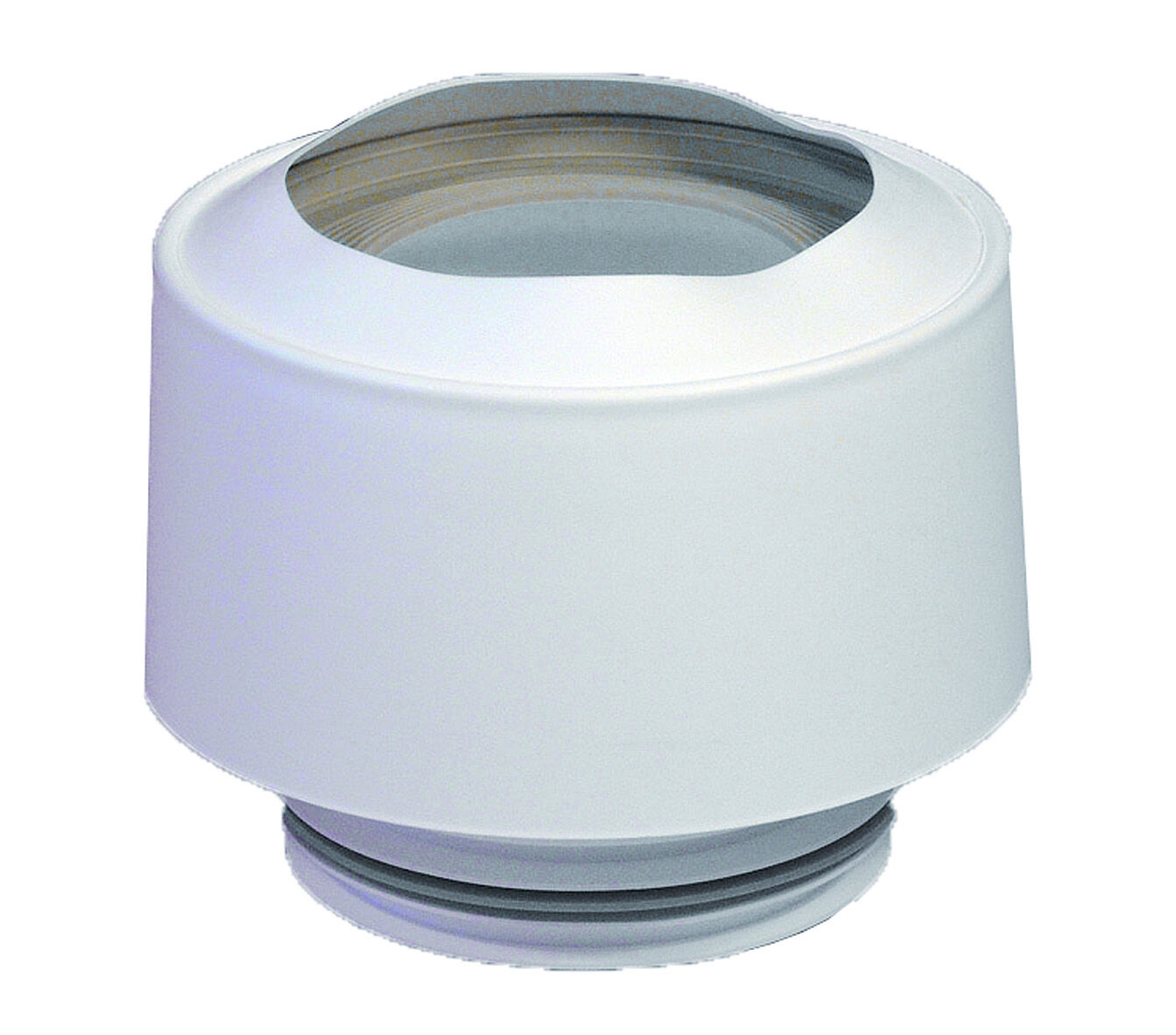 WC anslutning centrisk