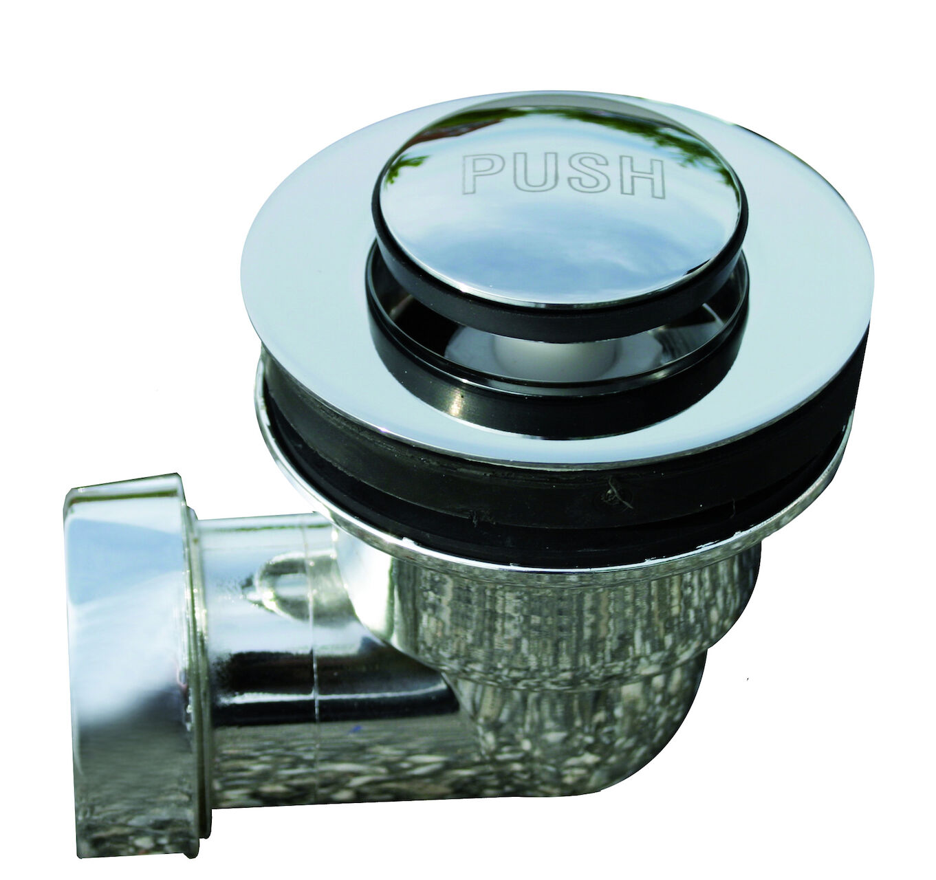 8076124 Bottenventil pop-up med utloppsvinkel G40 x Ø32 mm