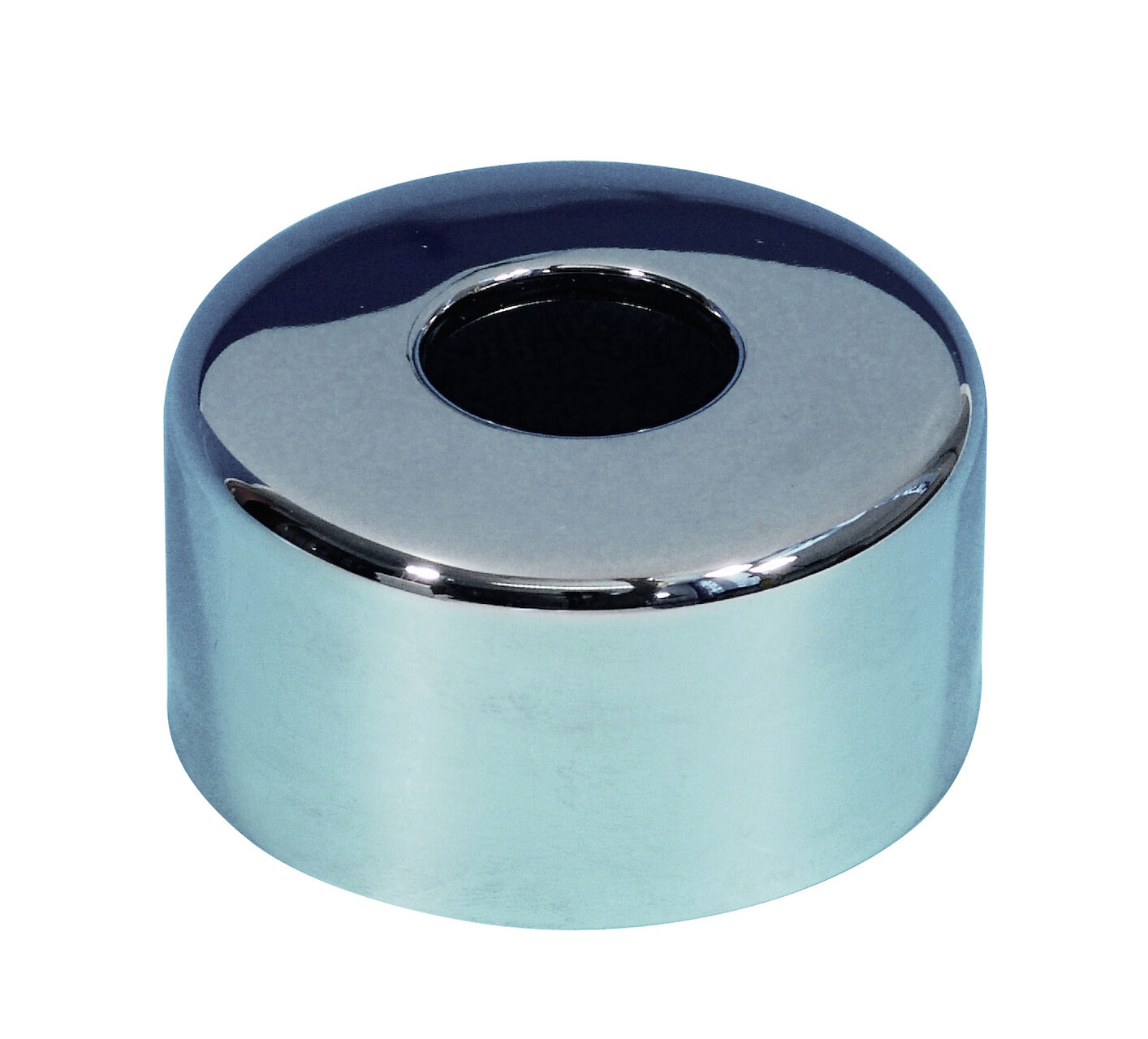 8081606 Golvhuv Ø32 H47 förkromad mässing