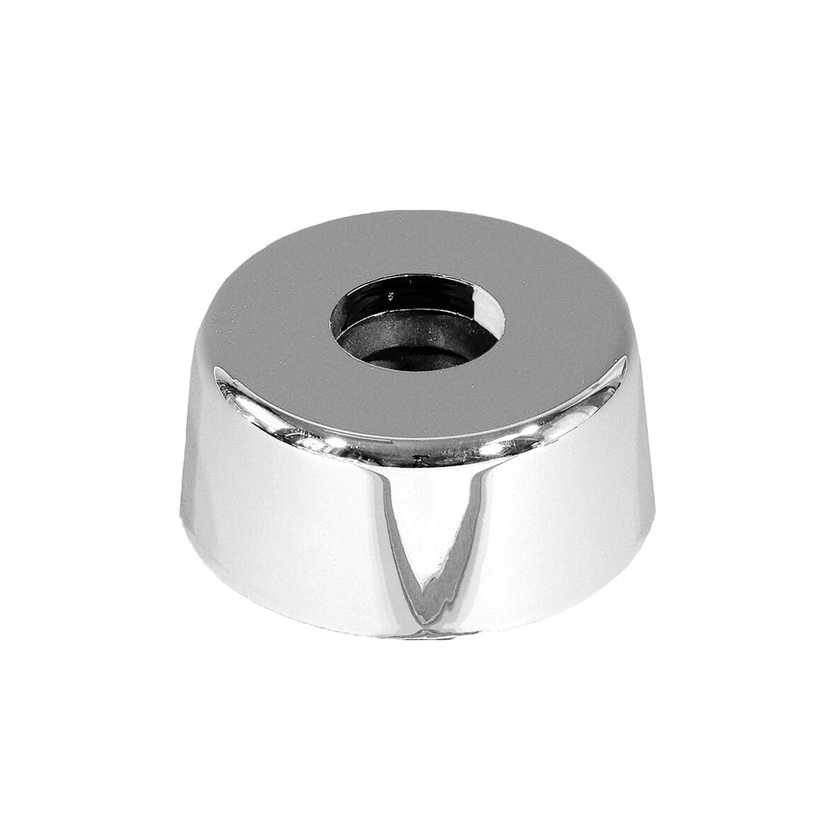 8076374 Väggbricka Ø32 H40 krom