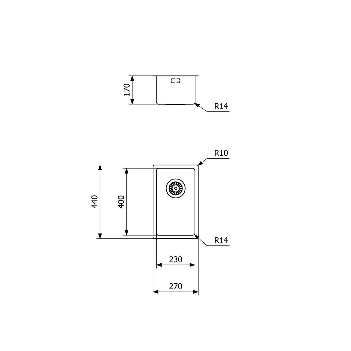 Astris 230 med korgventil